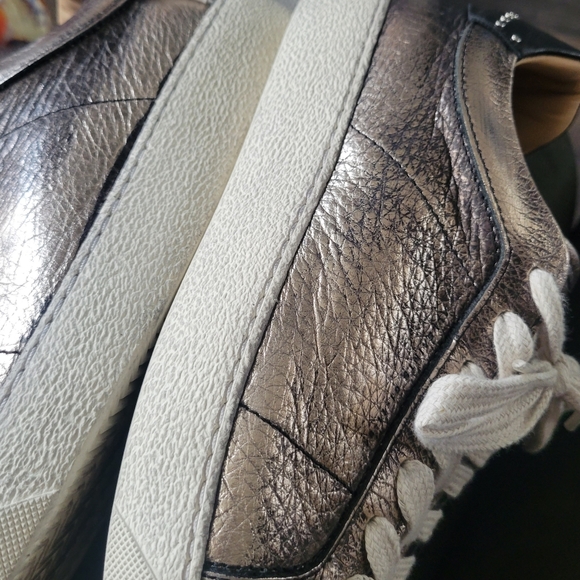 All saints rose gold metallic sneakers - Picture 10 of 10